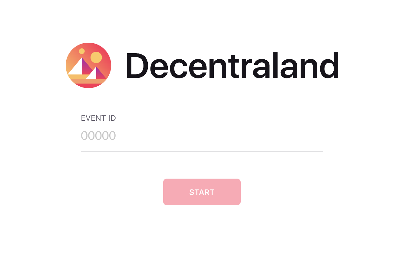 POAP Decentraland UI Start